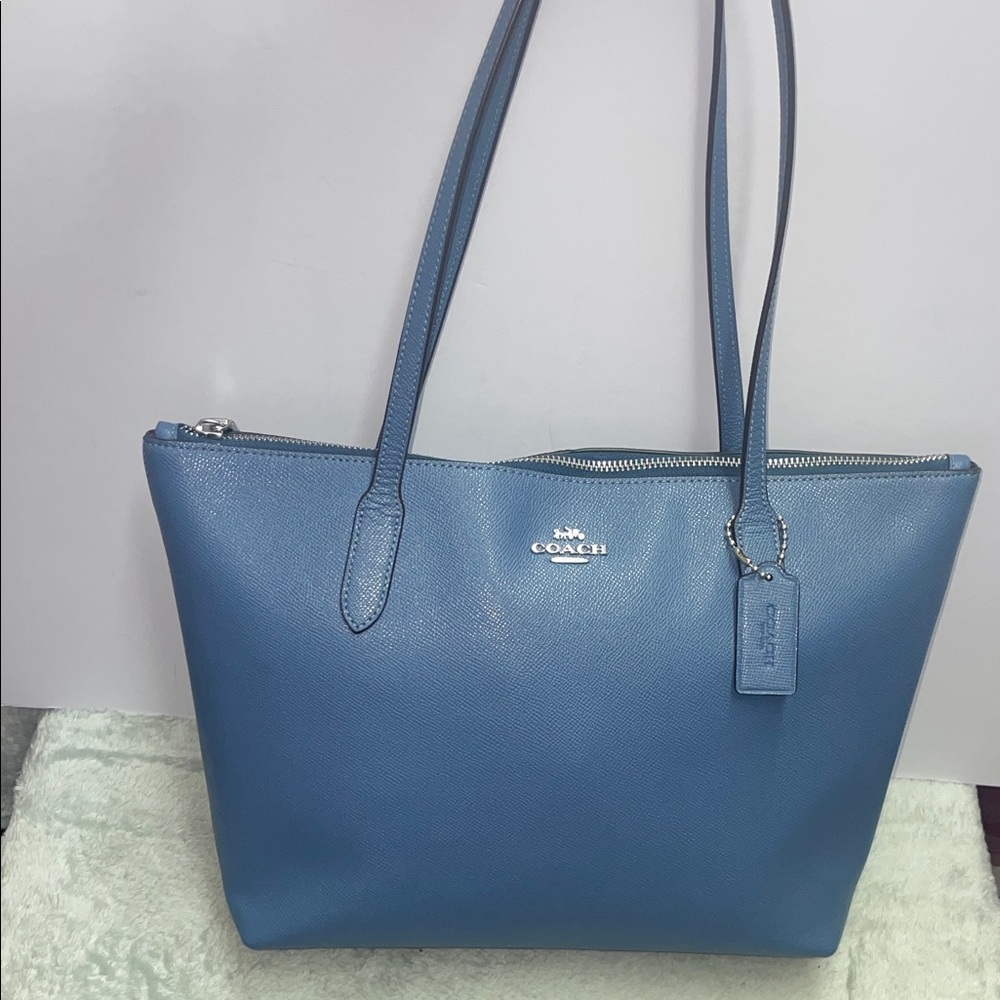 Coach Zip Top Tote